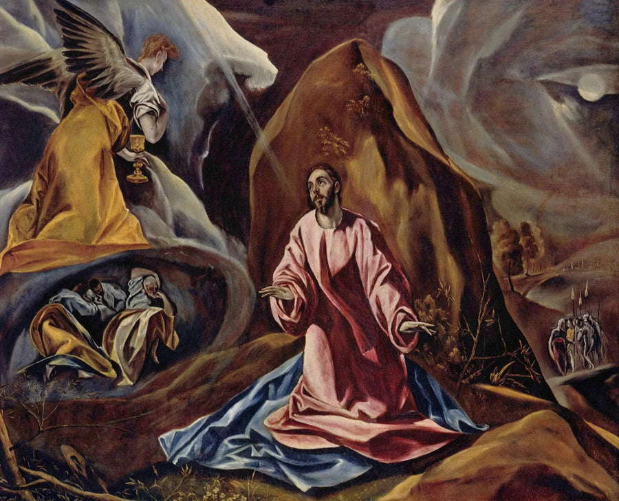 Agonien i hagen - El Greco