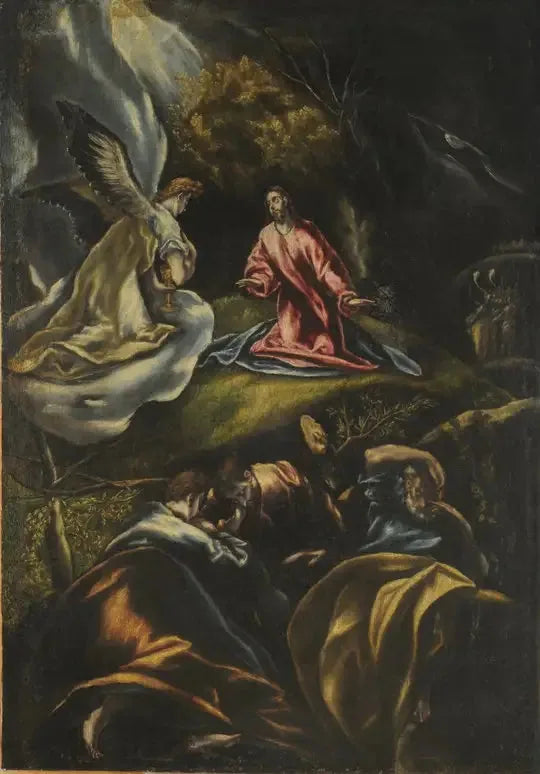 Agonien i hagen - El Greco