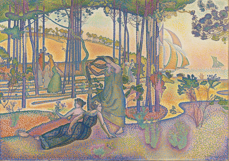 Kveldens luft - Henri-Edmond Cross