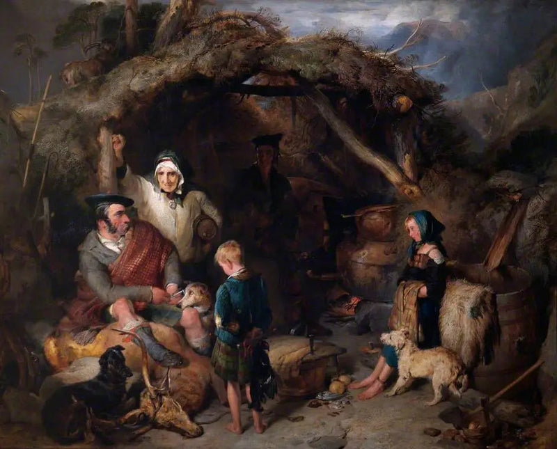 Det ulovlige whisky-alambiket i Highlands - Edwin Henry Landseer

Source:
L'alambic illicite à whisky des Highlands - Edwin Henry Landseer