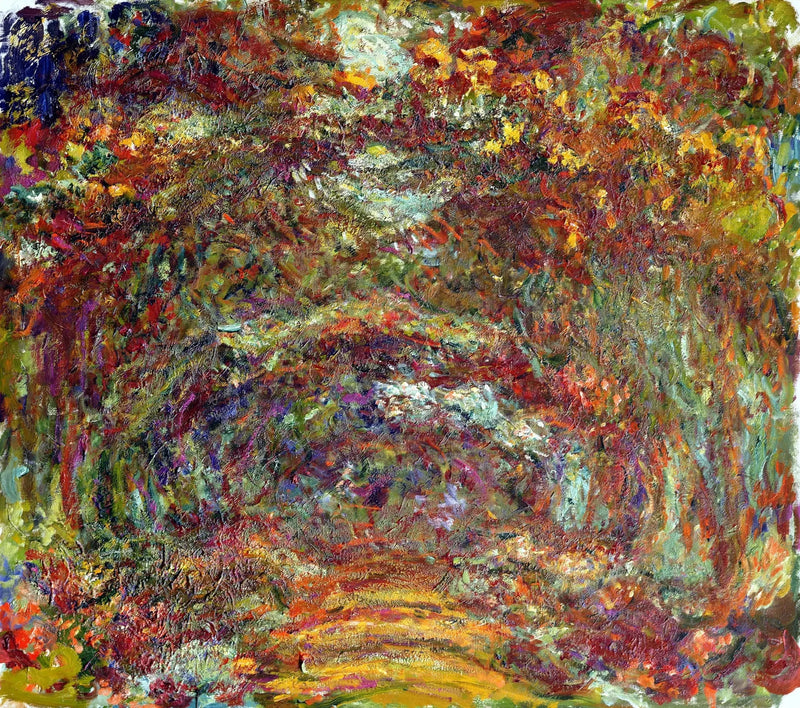 Roseraden, Giverny - Claude Monet