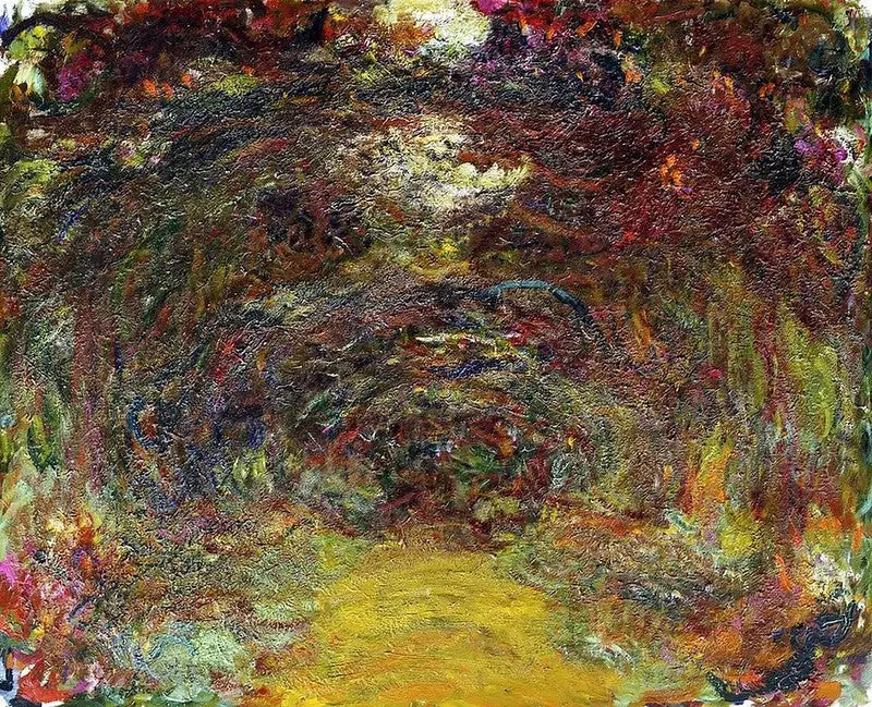 Rosengangen - Claude Monet