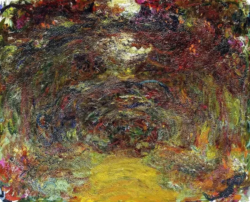Rosengangen - Claude Monet
