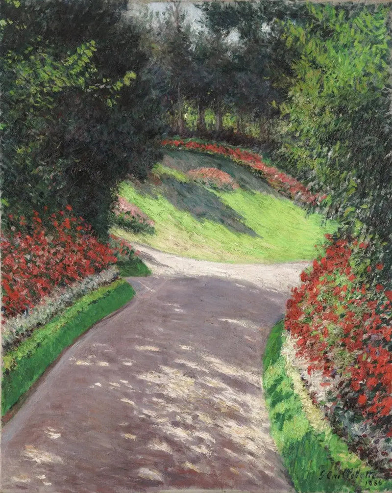 Hagegangen - Gustave Caillebotte