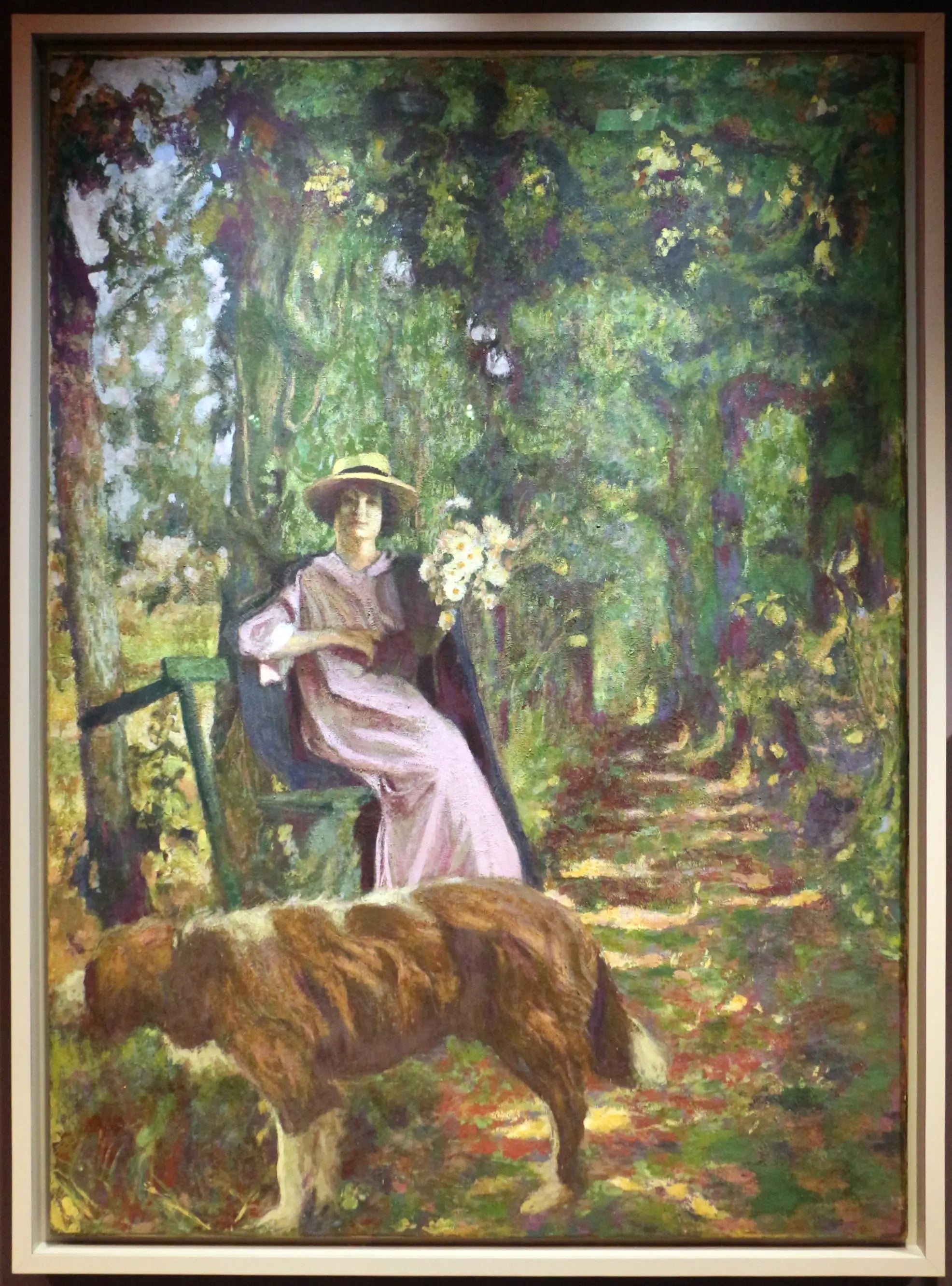 L'Allée - Édouard Vuillard image 1 tableau peint à l’huile sur toile
