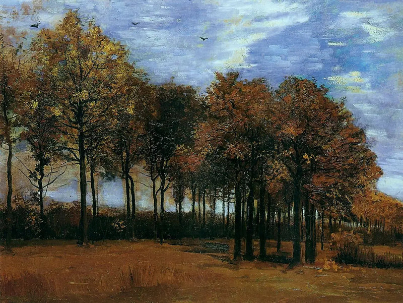 Alléen om høsten - Vincent van Gogh