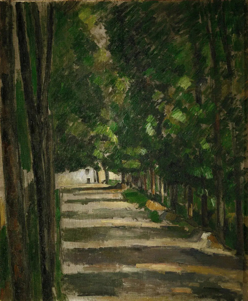 Alléen - Paul Cézanne