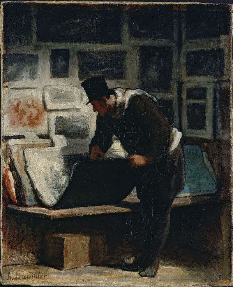 Akvarellentusiasten - Honoré Daumier