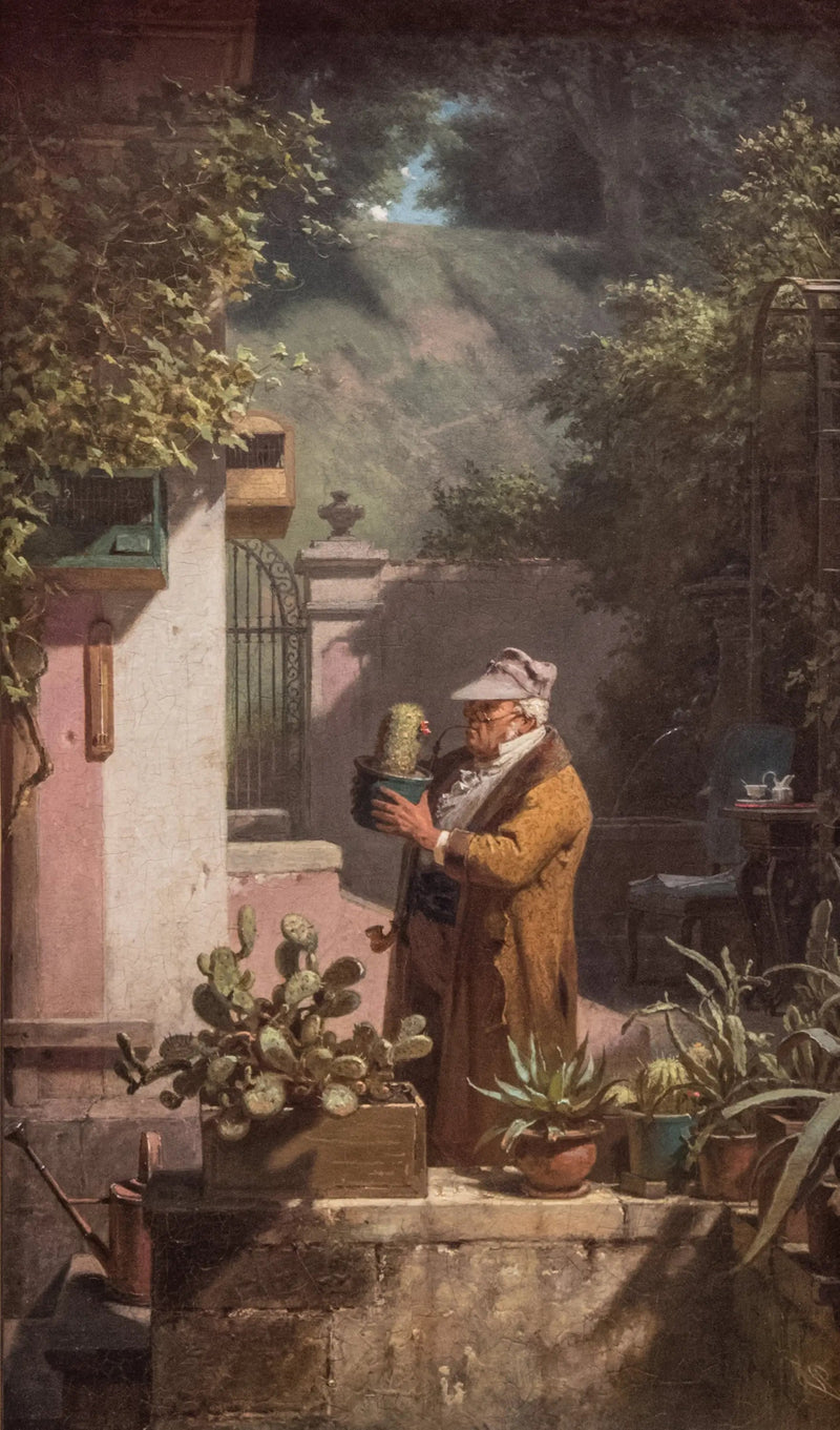 Kaktuselskeren - Carl Spitzweg