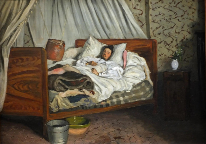 Den improviserte ambulansen - Frédéric Bazille