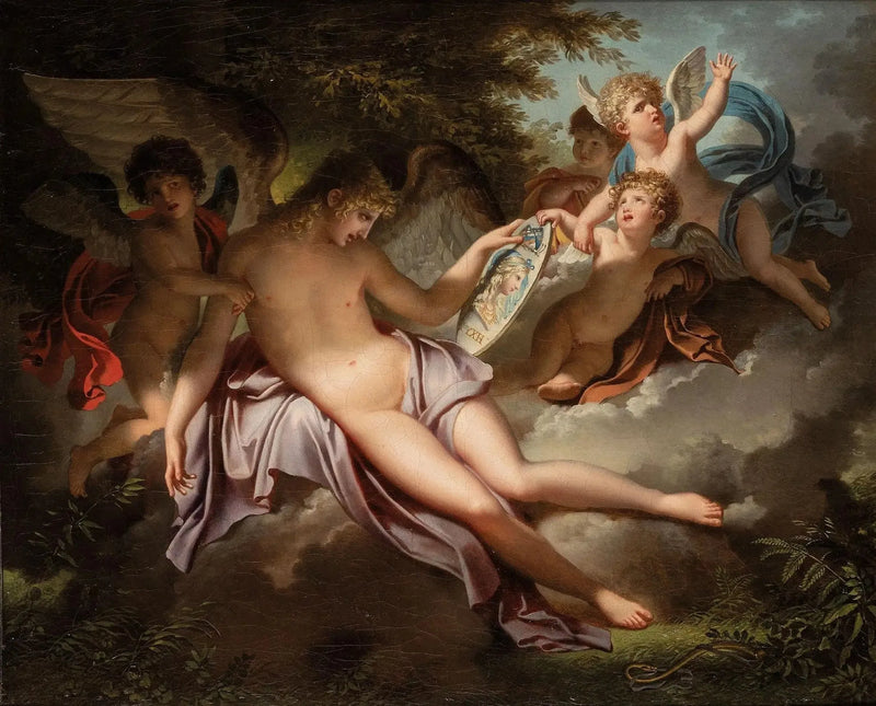 Den unge kjærligheten gråtende over portrettet av Psyke som den hadde mistet - Charles Meynier

Source:
L'Amour adolescent pleurant sur le portrait de Psyché qu'il a perdu - Charles Meynier