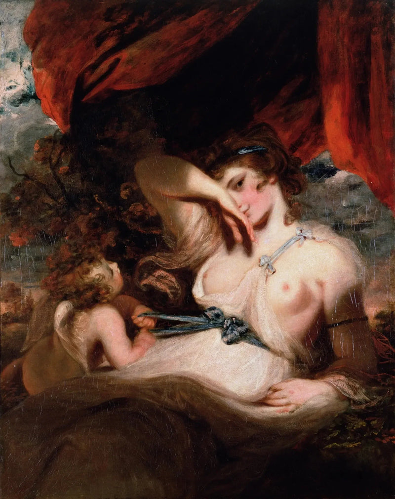 Kjærlighet som løsner Venus' belte - Joshua Reynolds