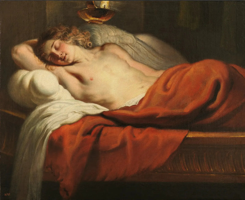 Den sovende kjærligheten - Peter Paul Rubens