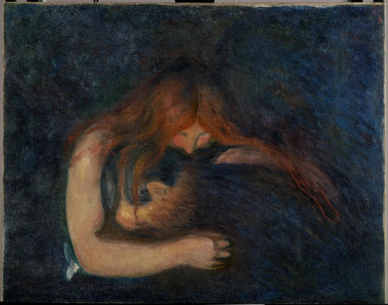 Kjærlighet og Smerte - Edvard Munch