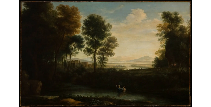 Kjærlighet og Psyke - Claude Lorrain