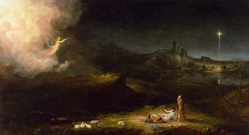 Engelen som vises for hyrdene - Thomas Cole

Source:
L'ange apparaissant aux bergers - Thomas Cole