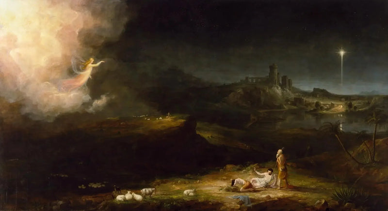 Engelen som vises for hyrdene - Thomas Cole

Source:
L'ange apparaissant aux bergers - Thomas Cole