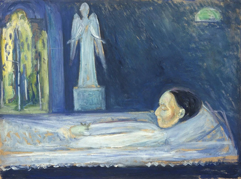 Dødsengelen - Edvard Munch
