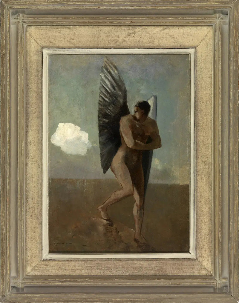 Den fallne engelen - Odilon Redon