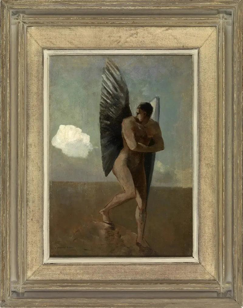 Den fallne engelen - Odilon Redon