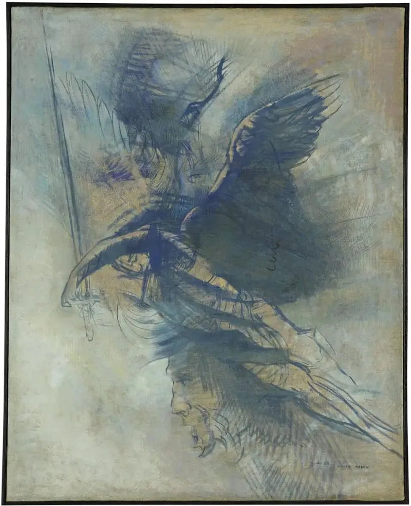 Krigsengelen - Odilon Redon