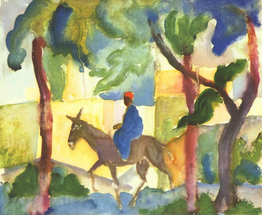 Esel - August Macke
