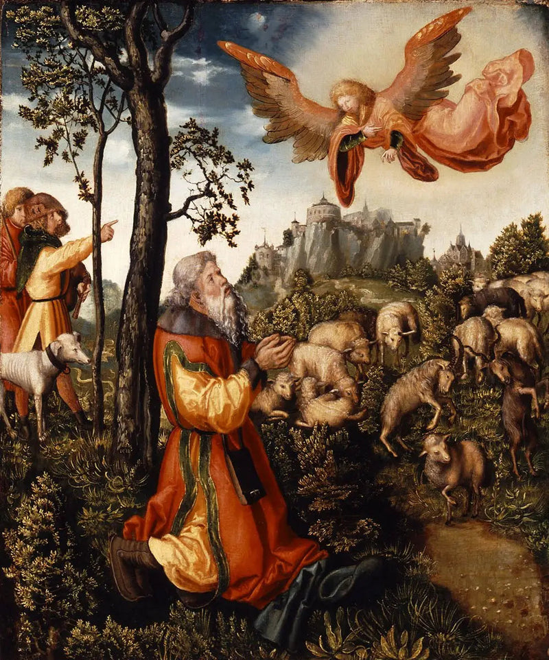 Annonseringen til Joachim - Lucas Cranach den eldre