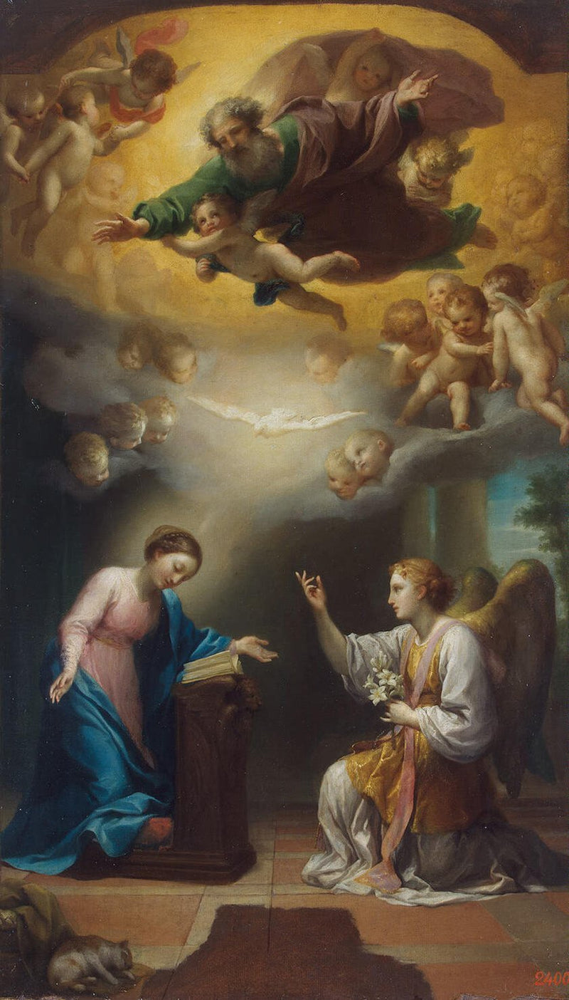 Annonseringen - Anton Raphael Mengs