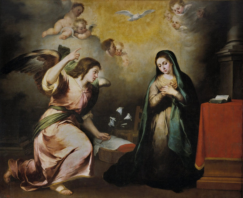 Annonseringen - Bartolomé Esteban Murillo

Source:
L'Annonciation - Bartolomé Esteban Murillo