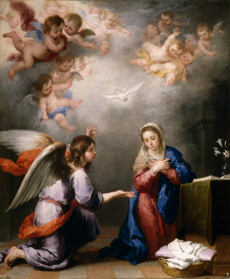 Annonseringen - Bartolomé Esteban Murillo

Source:
L'Annonciation - Bartolomé Esteban Murillo