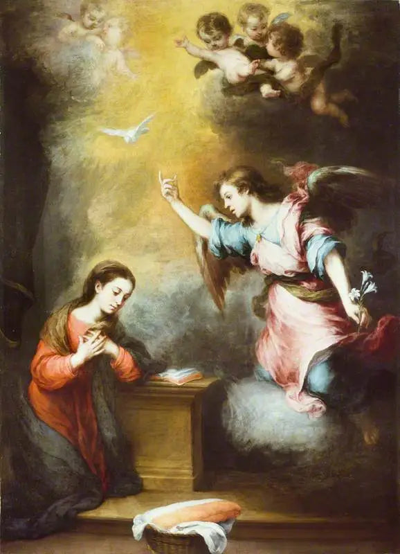 Annonseringen - Bartolomé Esteban Murillo

Source:
L'Annonciation - Bartolomé Esteban Murillo