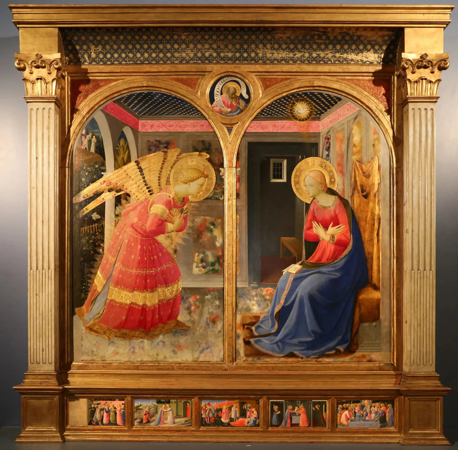 San Giovanni Valdarno - Fra Angelico'ens Annonsering

Source:
L'Annonciation de San Giovanni Valdarno - Fra Angelico