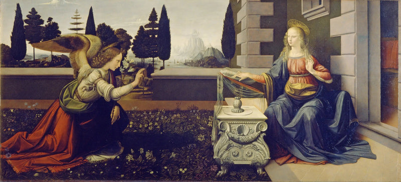 Annonseringen av San Martino - Leonardo da Vinci