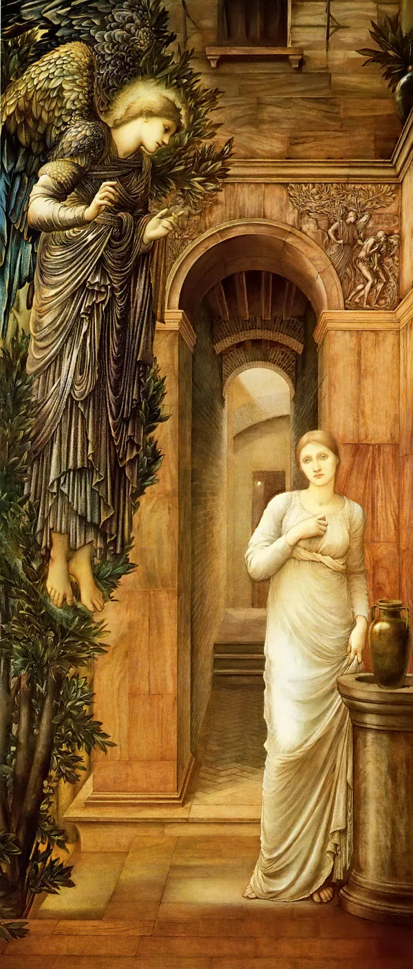 Annonseringen - Edward Burne-Jones