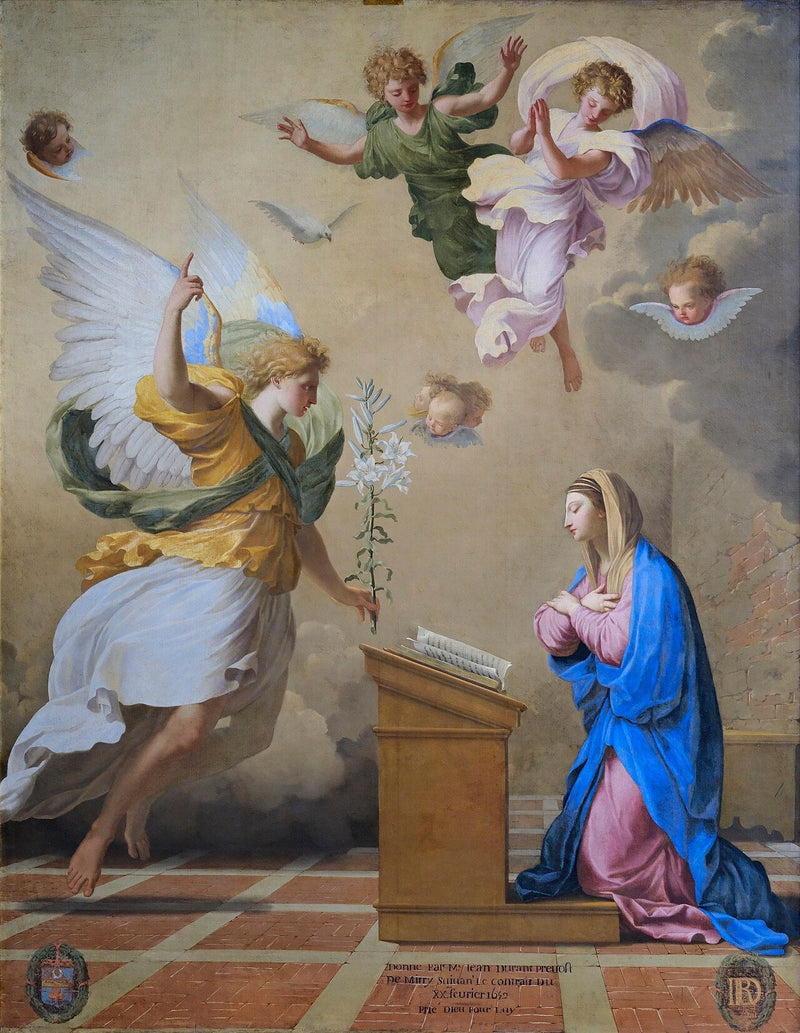 Annonseringen - Eustache Le Sueur
