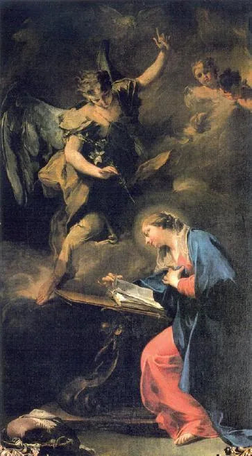 Annonseringen - Giovanni Battista Pittoni
