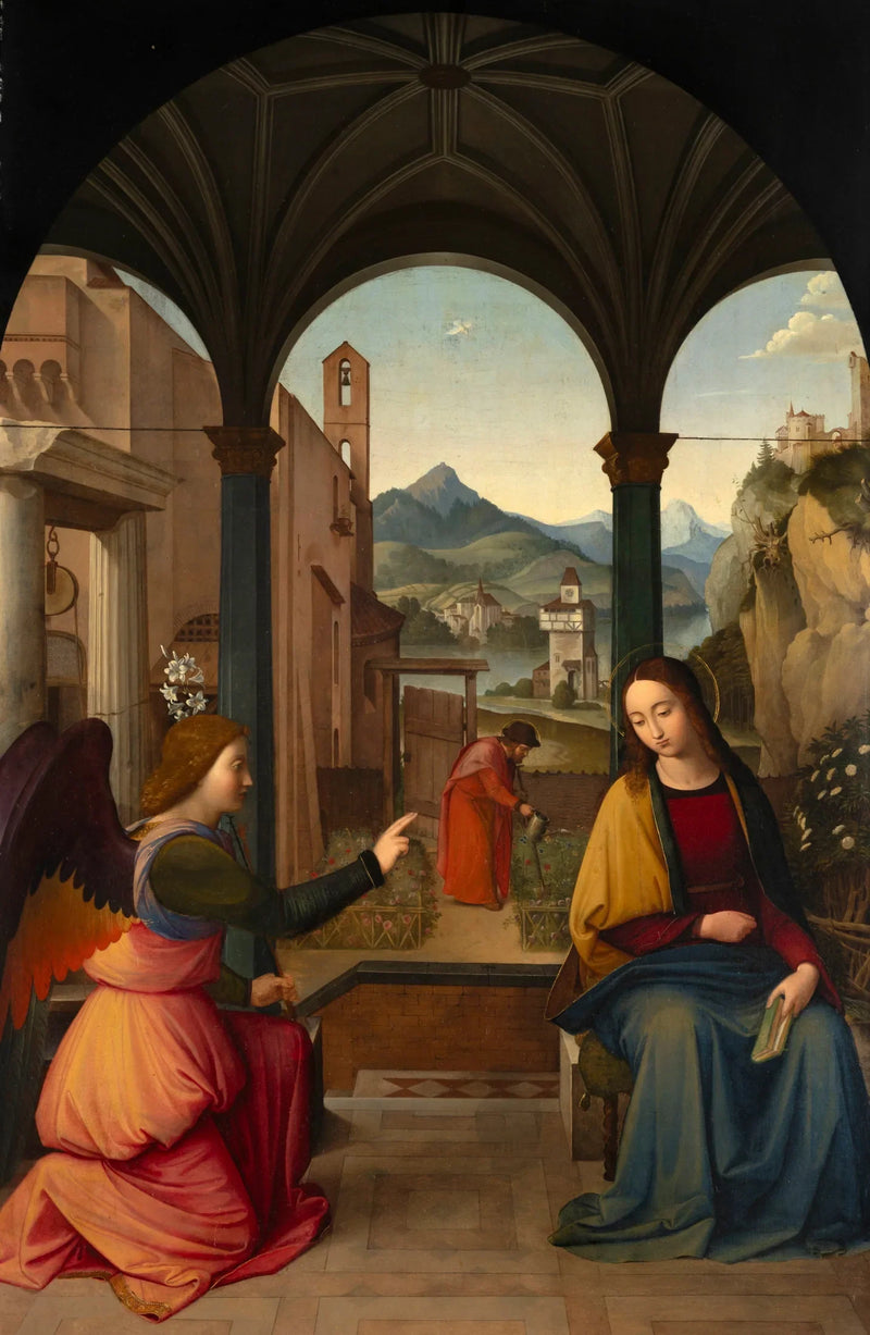 Annonseringen - Johann Friedrich Overbeck
