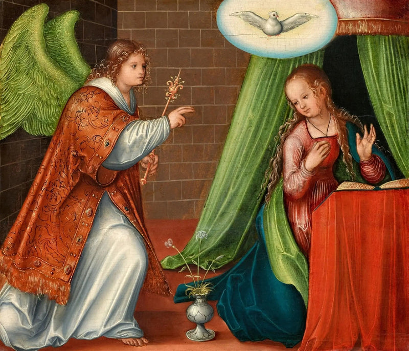 Annonseringen - Lucas Cranach den eldre