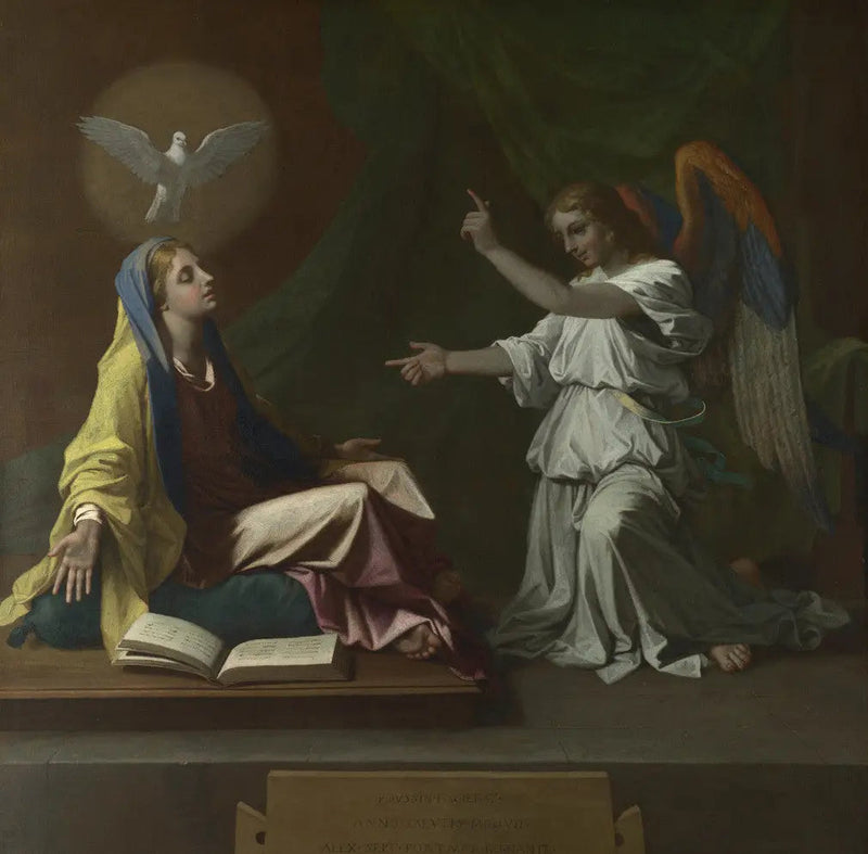 Annonseringen - Nicolas Poussin