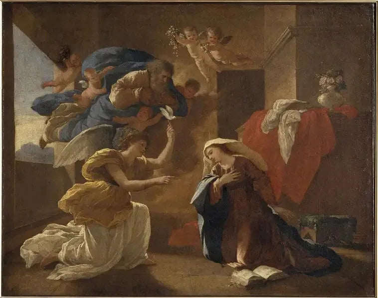 Annonseringen - Nicolas Poussin