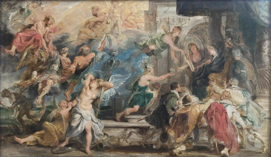 Henri IVs apoteose (München) - Peter Paul Rubens