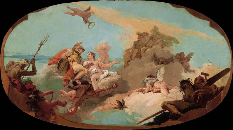 Apoteosen av admiral Vettor Pisani - Giovanni Battista Tiepolo