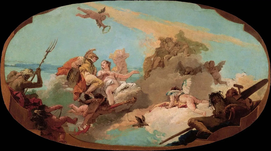 Apoteosen av admiral Vettor Pisani - Giovanni Battista Tiepolo