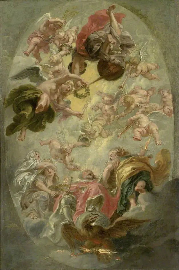 Jacques I's Apoteose - Peter Paul Rubens
