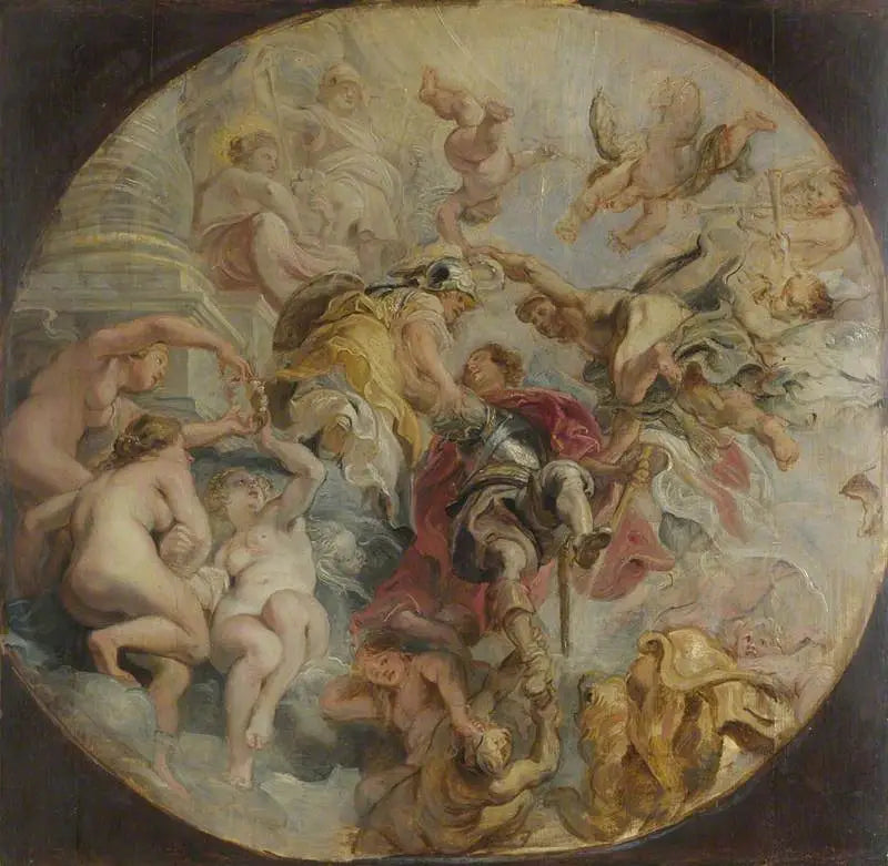 Apoteosen til hertugen av Buckingham - Peter Paul Rubens