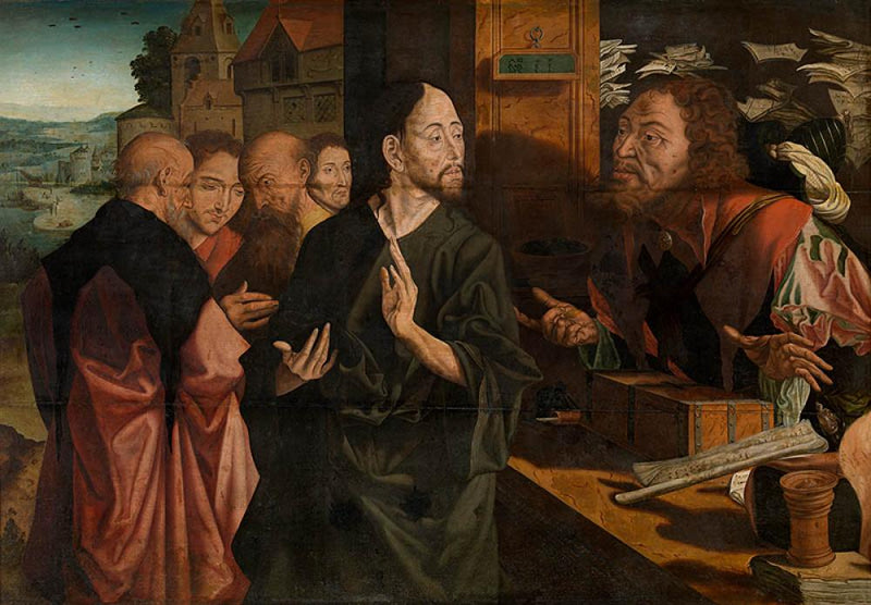 Kallet til Saint Matthieu - Marinus van Reymerswale