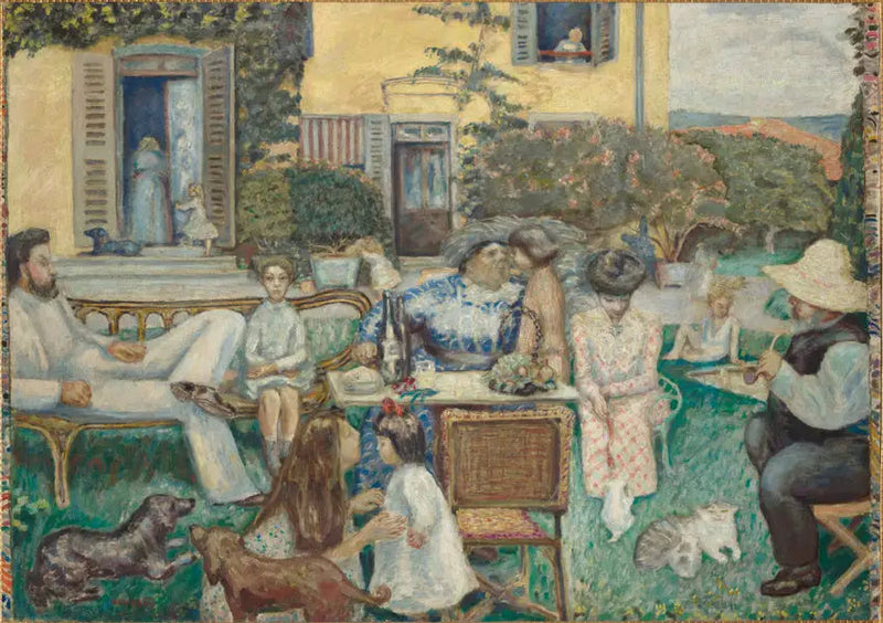 Den borgerlige ettermiddagen - Pierre Bonnard