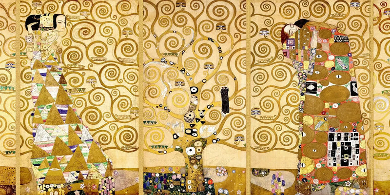 Livets Tre, Stoclet-frisen - Gustav Klimt