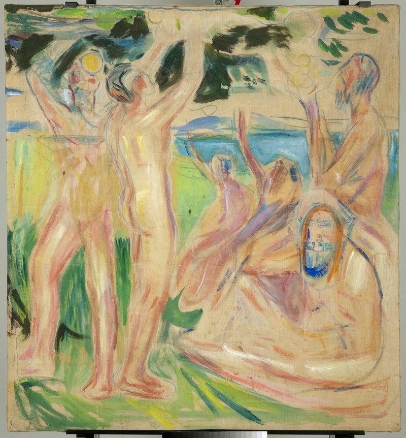 Livets tre: høyre del - Edvard Munch