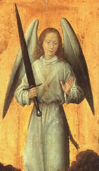 Erkeengelen Mikael - Hans Memling